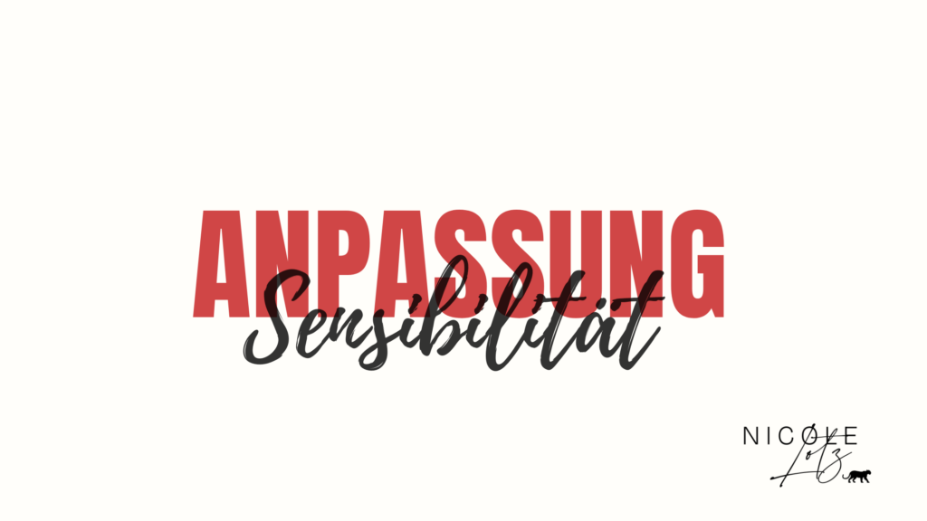 anpassung Hochsensibilität